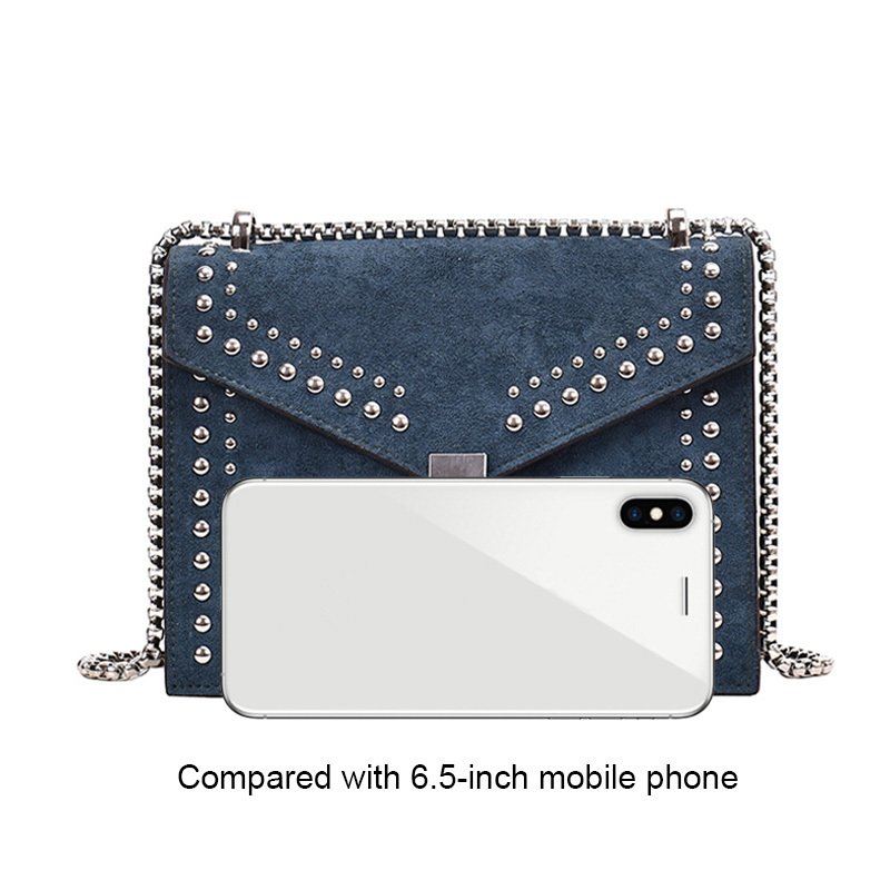 Leather Scrub Small Shoulder Messenger Bags For Women - Image 3