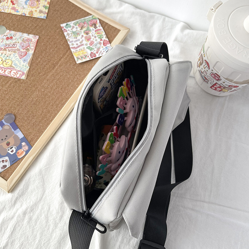 Ins Messenger Bags Women Men Crossbody Shoulder Bag Casual Couple Small Flap Bag - Image 10